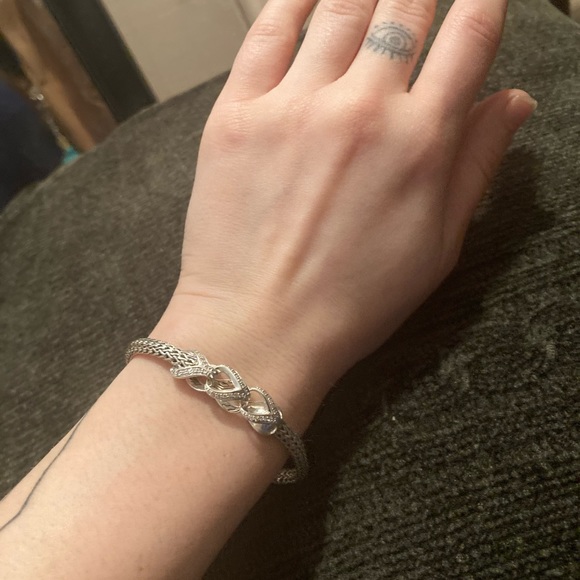 John Hardy Classic Chain Asli Bracelet with Pave diamonds - Picture 6 of 8